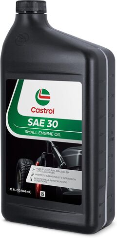 Castrol SAE 30 Small Engine Oil For 4-Cycle Engines – Protects Against Rust & Corrosion – Formulated For Air-Cooled Engines (1 48 fl oz Bottle) in Saudi Arabia
