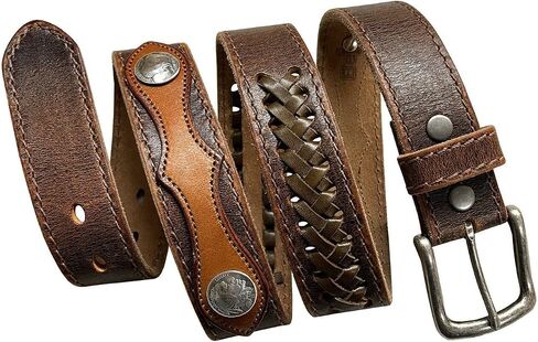 Western cowboy Full Grain Leather Belt 1-1/2"(38mm) Wide- Multiple choices in Saudi Arabia