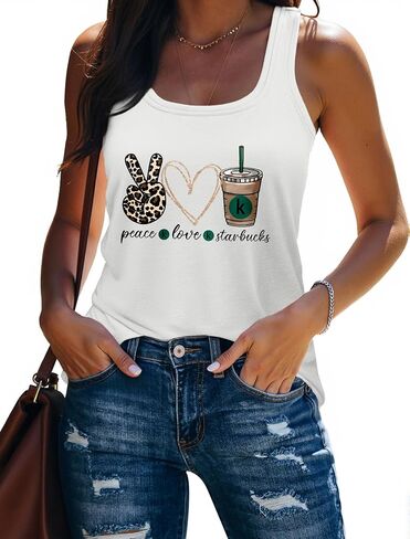 Beach Vacation Clothes for Women Sleeveless Graphic Tees Tank Tops 2025 Summer Casual Loose Fit Shirts Camisole in Kuwait