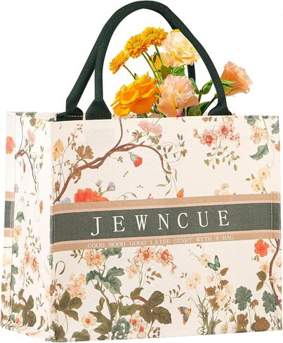 Tote Bag for Women, Fashionable Lightweight Spacious Canvas Tote Bag, Beach Bags for Women, Birthday gift bag in Kuwait