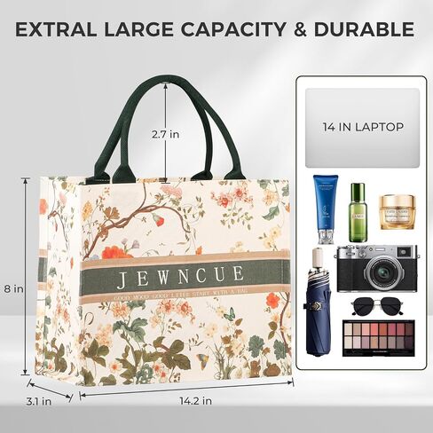 Tote Bag for Women, Fashionable Lightweight Spacious Canvas Tote Bag, Beach Bags for Women, Birthday gift bag in Kuwait