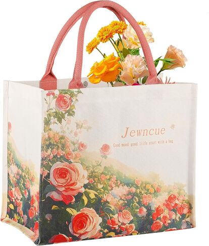 Tote Bag for Women, Fashionable Lightweight Spacious Canvas Tote Bag, Beach Bags for Women, Birthday gift bag in Kuwait