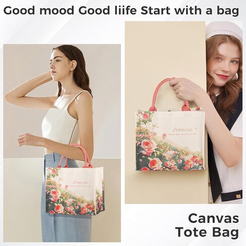 Tote Bag for Women, Fashionable Lightweight Spacious Canvas Tote Bag, Beach Bags for Women, Birthday gift bag in Kuwait