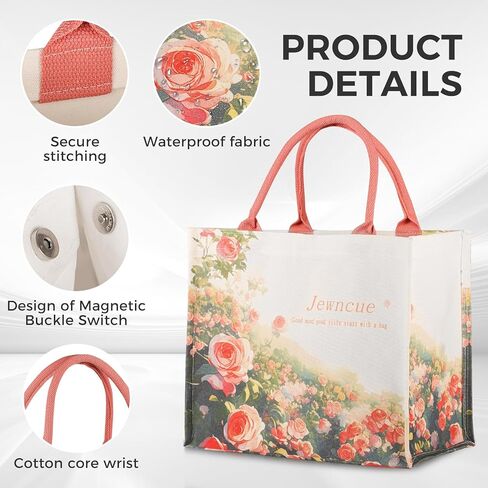 Tote Bag for Women, Fashionable Lightweight Spacious Canvas Tote Bag, Beach Bags for Women, Birthday gift bag in Kuwait