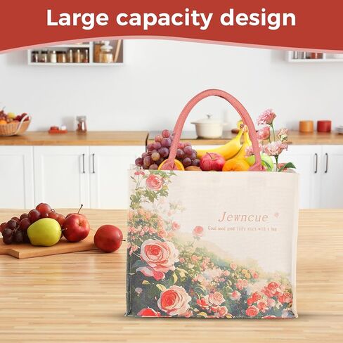 Tote Bag for Women, Fashionable Lightweight Spacious Canvas Tote Bag, Beach Bags for Women, Birthday gift bag in Kuwait