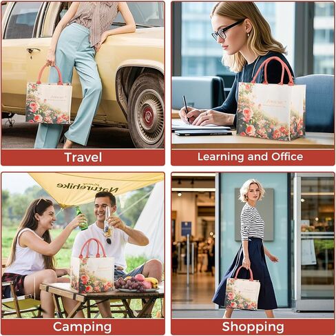 Tote Bag for Women, Fashionable Lightweight Spacious Canvas Tote Bag, Beach Bags for Women, Birthday gift bag in Kuwait