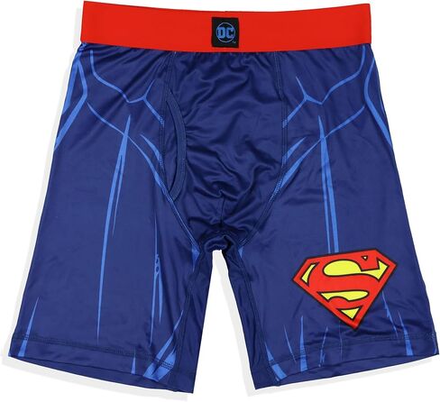 Intimo DC Comics Superman Boxer Suits and S Shield Logo Snug Fit Adul in Saudi Arabia