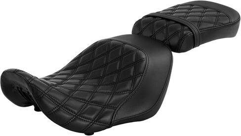 مقاعد ركاب السائق TCT-Motorparts مناسبة لهارلي Nightster RH975 الخاصة RH975S 2022-2025 Black+Red in Saudi Arabia