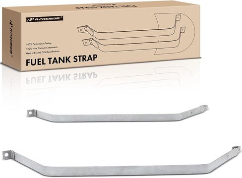 A-Premium Set of 2PCS Fuel Tank Straps Compatible with Buick Skylark 1975 & Chevrolet Nova 1973-1975 & Oldsmobile Omega 1973-1975 & Pontiac Ventura 1973-1975 in Saudi Arabia