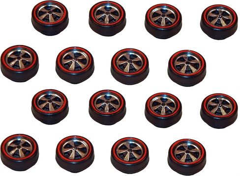 16 Brightvision Redline Wheels – 16 Small Deep Dish Bright Chrome Bearing Style in Saudi Arabia