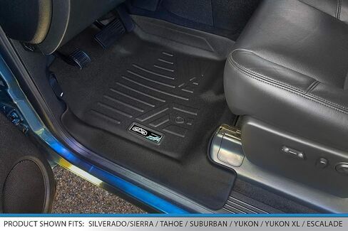 SMARTLINER Custom Fit Floor Mats 2 Rows and Cargo Liner Set for 2007-2010 Chevrolet Tahoe in Saudi Arabia