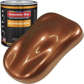 Restoration Shop - Firemist Copper Urethane Basecoat Auto Paint - Gallon Paint Color Only - Professional High Gloss Automotive, Car, Truck Refinish Coating in Kuwait