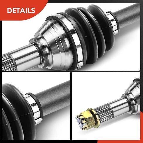 A-Premium CV Axle Shaft Assembly Compatible with Can-Am Defender HD5 2017 2018 2019 2020 2021, Defender HD8/HD9/HD10, Defender Max HD8/HD9/HD10, Front Left Driver Side, Replace# 705401802 in Saudi Arabia