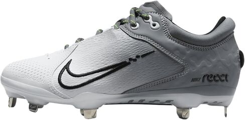 Nike Hyperdiamond 4 Elite Low Metal Softball Cleats SZ 8.5 Black | White, CZ5917-001 in Saudi Arabia
