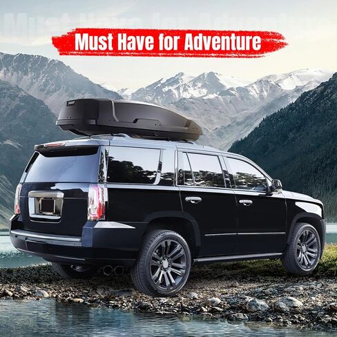 Ikon Motorsports Cross Bars ، متوافقة مع 2015-2020 Chevy Tahoe Suburban Escalade GMC Yukon ، مصنع النمط الأسود شحن شحن رف النقل in Saudi Arabia