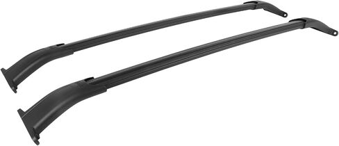 Ikon Motorsports Cross Bars ، متوافقة مع 2015-2020 Chevy Tahoe Suburban Escalade GMC Yukon ، مصنع النمط الأسود شحن شحن رف النقل in Saudi Arabia