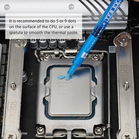 Thermalright TF8 EX 2.9g High Performance Thermal Paste 14W/m.k, Newly Upgraded High-Performance Heat Dissipation Paste for Processor/CPU/GPU/All CPU Coolers, 2.9Grams with a Spatula Tool(TF8 2.9g) in Saudi Arabia
