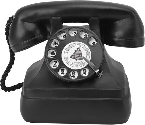 KIMISS Large Retro Deco Phone Model - Vintage Telephone Statue for Cafe, Bar, and Home Decor (-13) in Saudi Arabia
