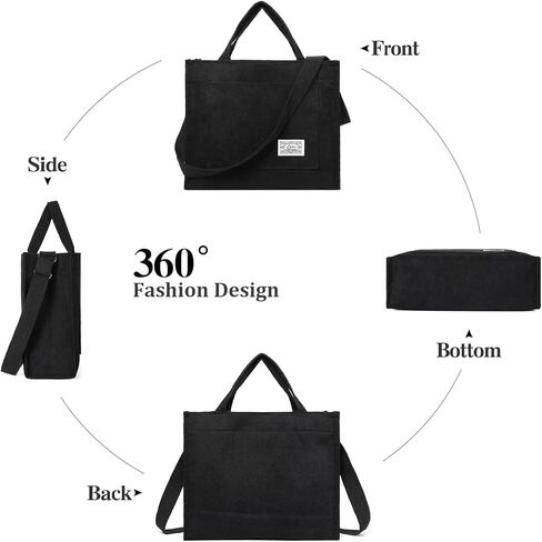 GAEKEAO Corduroy Tote Bag for Women Hobo Crossbody Bag Purse Shoulder Handbags Satchel Bag in Kuwait