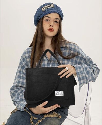 GAEKEAO Corduroy Tote Bag for Women Hobo Crossbody Bag Purse Shoulder Handbags Satchel Bag in Kuwait