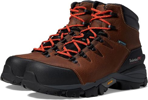 Timberland PRO Unisex-Adult Composite Safety Toe Waterproof Timberland A5N4J140M 6 in Heritage Hyperion CT WP Brown 140M in Saudi Arabia