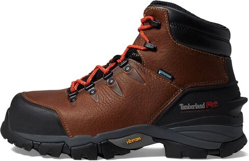 Timberland PRO Unisex-Adult Composite Safety Toe Waterproof Timberland A5N4J140M 6 in Heritage Hyperion CT WP Brown 140M in Saudi Arabia