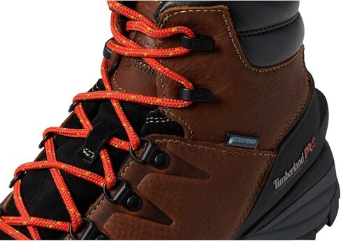 Timberland PRO Unisex-Adult Composite Safety Toe Waterproof Timberland A5N4J140M 6 in Heritage Hyperion CT WP Brown 140M in Saudi Arabia
