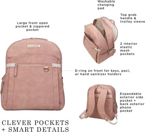 Petunia Pickle Bottom 2-in-1 Provisions Breast Pump & Diaper Bag Backpack | Designed for Busy Parents | Spacious Main Compartment for Carrying Essentials | Saddle in Saudi Arabia
