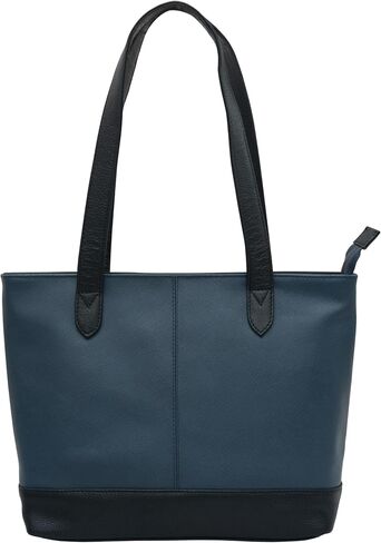 Hand Crafted Genuine Leather Women Tote Bag Soft Handbags Shoulder Bag Stylish Top Handle Bag Office Laptop Bag in Saudi Arabia