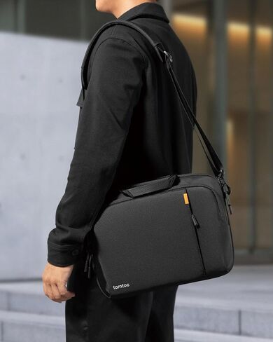tomtoc 360 Protective Laptop Carry Case for 14-inch MacBook Pro M4/M3/M2/M1 Pro/Max A3112 A3401 A3185 A2992 A2918, Water-resistant Laptop Shoulder Bag for 13-inch MacBook/iPad Pro M4/iPad Air M3 M2 in Saudi Arabia