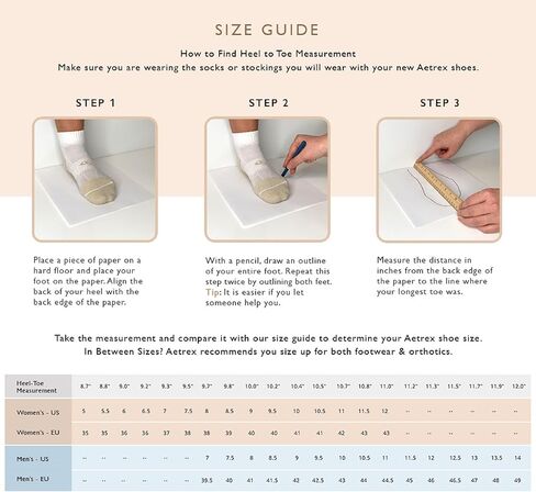 Aetrex Women's Sadie Orthopedic Arch Support Sneakers - Lightweight Lace Up Plantar Fasciitis Shoes in Kuwait