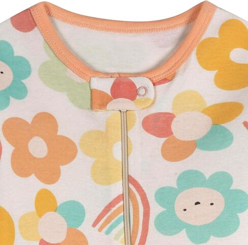 Onesies Brand Baby Girls' 2-Pack Footed Pajamas, Pears, 6-9 Months in Kuwait