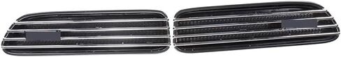 M3 Replacement Side Vent ABS Chrome Side Grill Grille Mudguard Vents For BMW E46 E90 M3(with M3 Badges) in Saudi Arabia