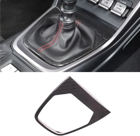 Real Dry Carbon Fiber Gear Shift Box Frame Trim Cover for Toyota GR86 for Subaru BRZ 2021up in Saudi Arabia