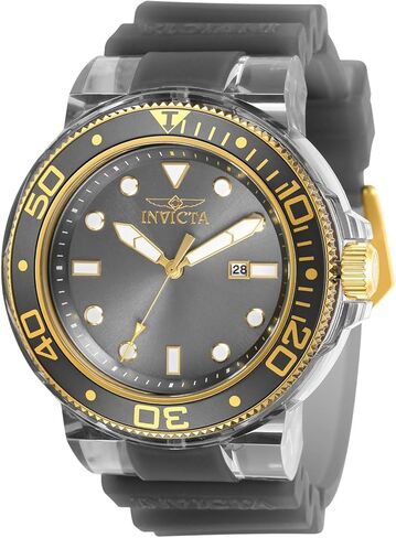 Wevicta Mens Pro Diver Quartz Watch ، Gray ، 32335 in Saudi Arabia