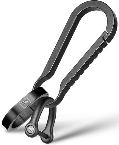 مقطع سلسلة مفاتيح Fegve Titanium مع حلقة مفتاح الجانبية و 2/3inch د Ring لمفاتيح سيارة FOB in Kuwait