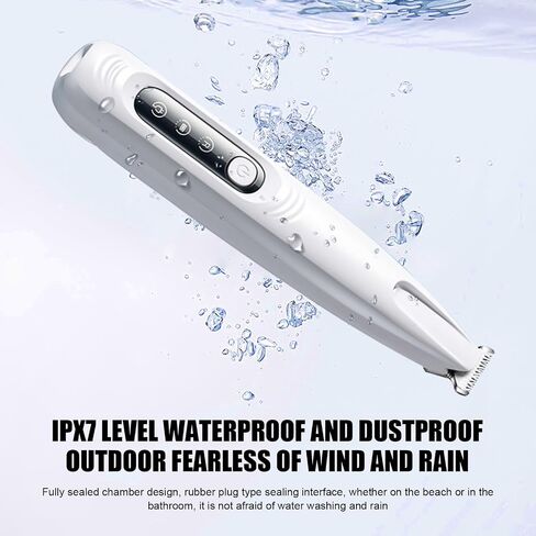 Upgraded Pet Micro Precision Trimmer, New Rechargeable Low Noise Wireless Dog Paw Trimmer, Trimmer with LED Light for Paw Hair, Ears, Face, HIPS & Eyes Grooming Instruments for Cats & Dogs in Saudi Arabia