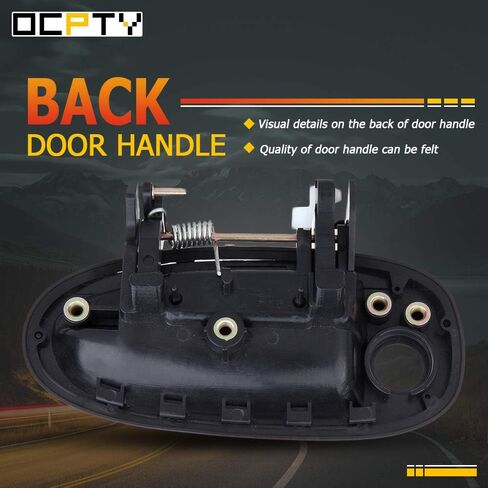 OCPTY Door Handle Exterior Front Passenger Right Side Replacement fit 1995-1999 Avalon Outside Door Handle Black in Saudi Arabia