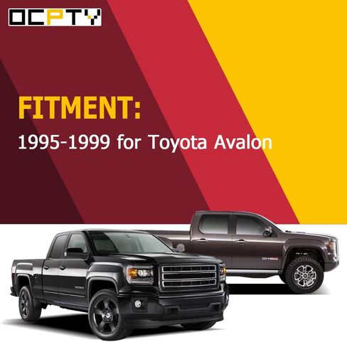OCPTY Door Handle Exterior Front Passenger Right Side Replacement fit 1995-1999 Avalon Outside Door Handle Black in Saudi Arabia