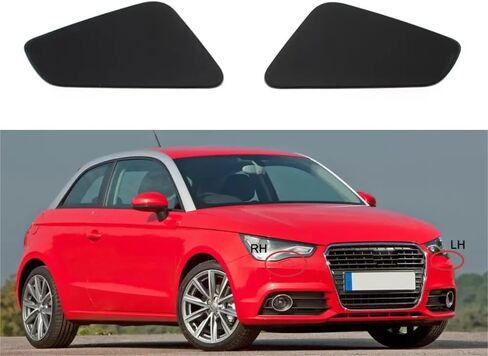 Cyriel Front Bumper Headlight Headlamp Washer Spray Nozzle Jet Hid Cover Cap for Audi A1 2010 2012 2013 2014 8X0955275 8X0955276 in Saudi Arabia