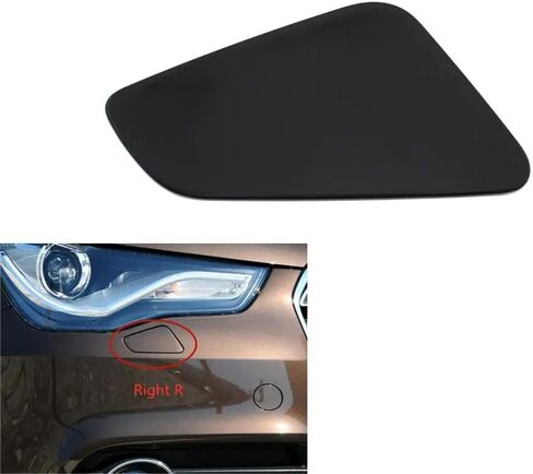 Cyriel Front Bumper Headlight Headlamp Washer Spray Nozzle Jet Hid Cover Cap for Audi A1 2010 2012 2013 2014 8X0955275 8X0955276 in Saudi Arabia