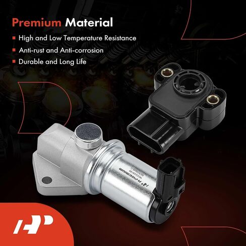 A-Premium Idle Air Control Valve IAC + Throttle Position Sensor TPS Compatible with Ford Explorer 1997, Mustang 1999/2001, Ranger 1998-2001, Ranger 1995-1997 & Mazda B2500 & Lincoln Continental in Saudi Arabia