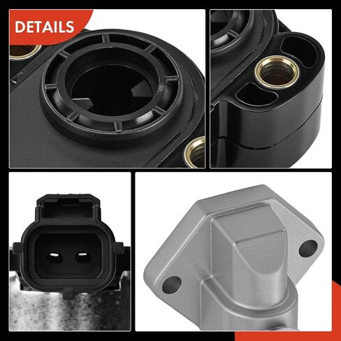 A-Premium Idle Air Control Valve IAC + Throttle Position Sensor TPS Compatible with Ford Explorer 1997, Mustang 1999/2001, Ranger 1998-2001, Ranger 1995-1997 & Mazda B2500 & Lincoln Continental in Saudi Arabia