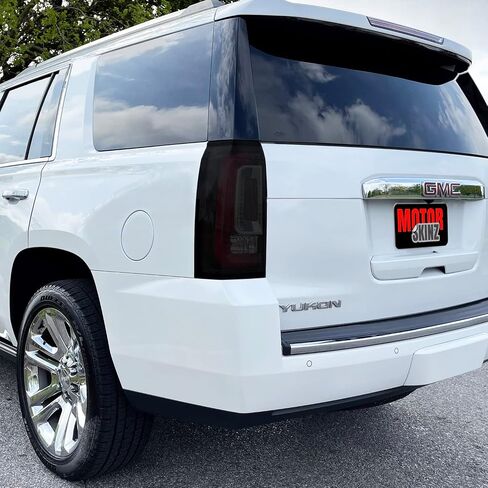 SlickMod PreCut Vinyl Smoke Tint for 2015-2020 GMC Yukon | Yukon XL Tail Light (20% Dark Smoke, 1. Taillight) in Saudi Arabia