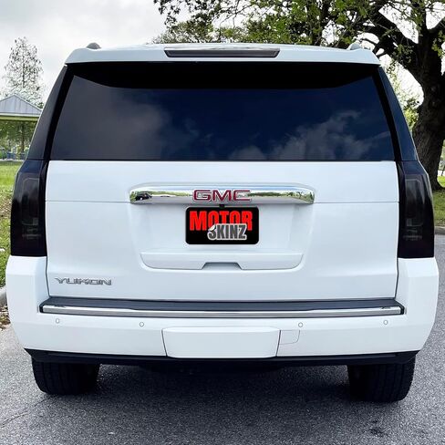 SlickMod PreCut Vinyl Smoke Tint for 2015-2020 GMC Yukon | Yukon XL Tail Light (20% Dark Smoke, 1. Taillight) in Saudi Arabia