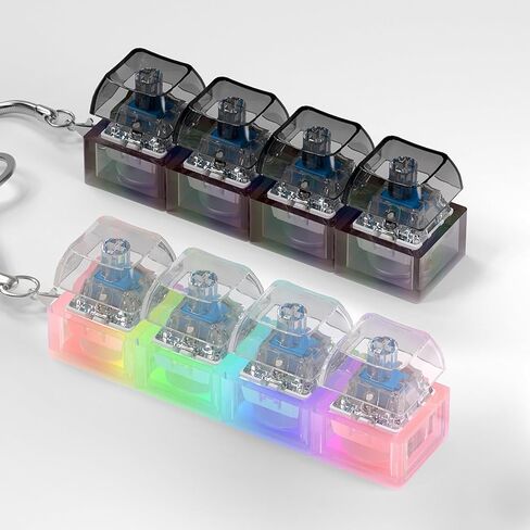 2 PCS لوحة مفاتيح هادئة تململ لعبة تململ Toy Clicker للتخفيف in Kuwait