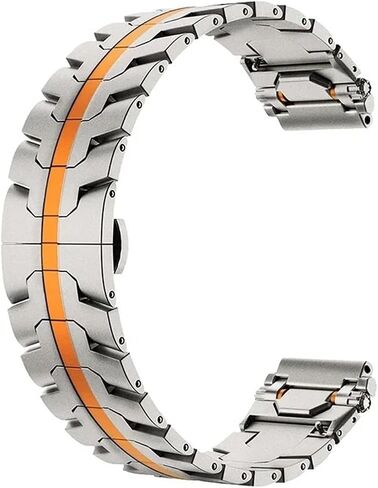 20 مم 22 مم شريط مراقبة الفولاذ المقاوم للصدأ من أجل Samsung Galaxy Watch 7/6/5/4/3 40mm 44mm S3 Active2 for Huawei Watch GT5 GT4 GT3 GT2E Watchbands in Kuwait