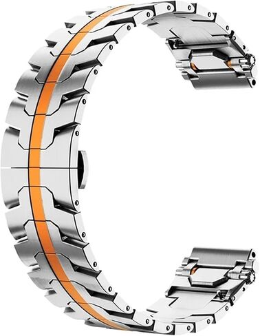 20 مم 22 مم شريط مراقبة الفولاذ المقاوم للصدأ من أجل Samsung Galaxy Watch 7/6/5/4/3 40mm 44mm S3 Active2 for Huawei Watch GT5 GT4 GT3 GT2E Watchbands in Kuwait