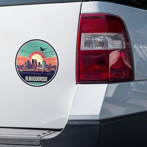 Chicago City Sticker - Waterproof Vinyl Decal for Car Bumper, Laptop, Water Bottle, Wall, and Window, Size - 3'' Longer Side in Saudi Arabia