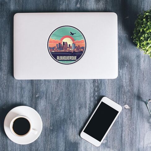 Chicago City Sticker - Waterproof Vinyl Decal for Car Bumper, Laptop, Water Bottle, Wall, and Window, Size - 3'' Longer Side in Saudi Arabia